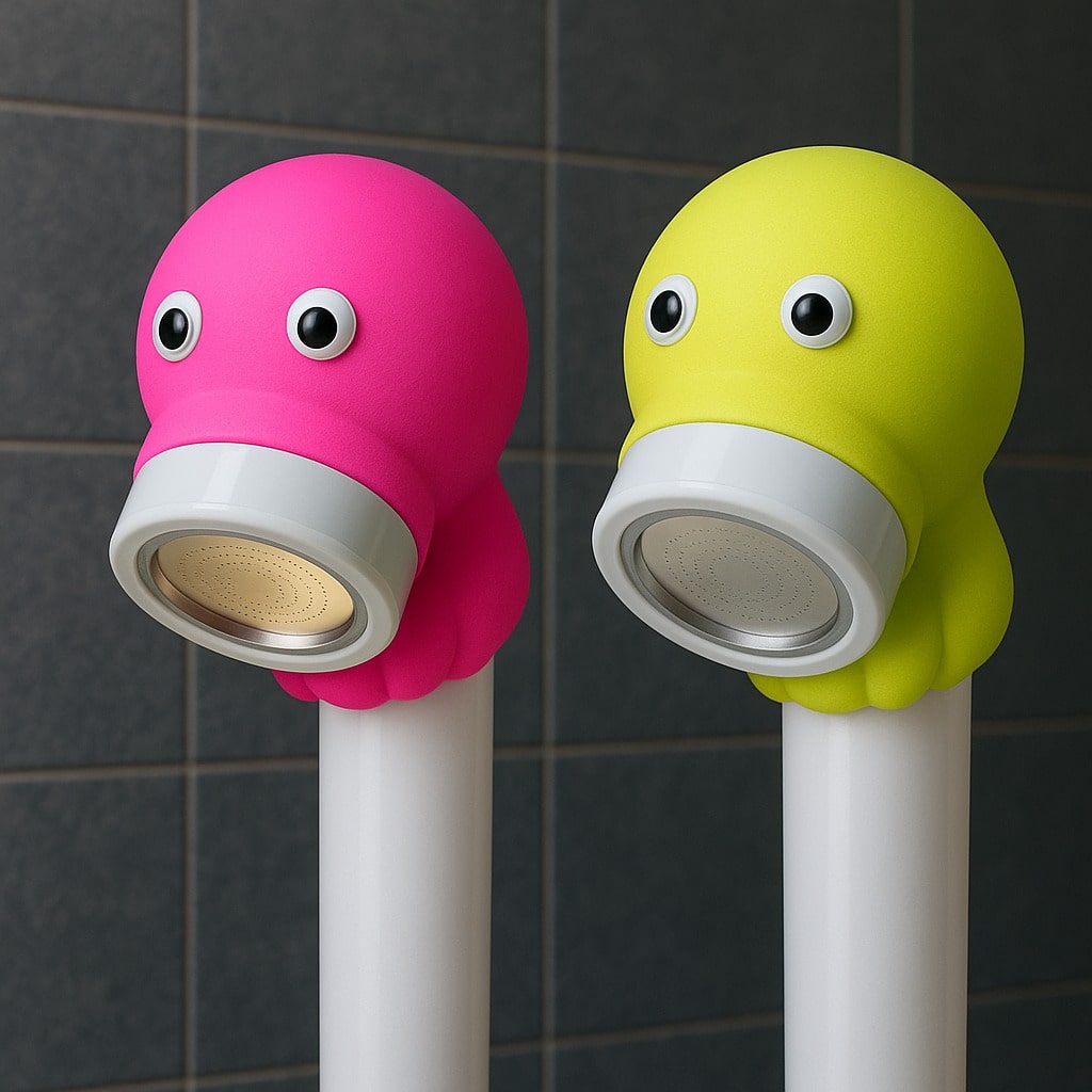 Dušo galvutė vaikams AS-KIDS OCTOPUS